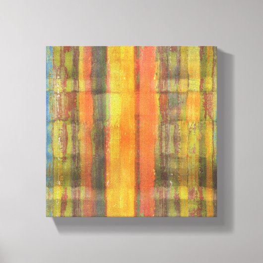 Abstracte kunst verpakt canvas print (Voorkant)