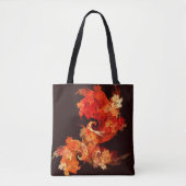 Abstracte kunst voor dansende vuurvogels tote bag (Voorkant)