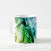 Abstracte kunst voor haar koffiemok (Voorkant links)