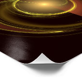 Abstracte kunst voor intieme verbinding perfect poster (Hoek)