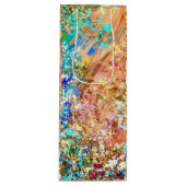 Abstracte Kunst Wijn Cadeautas (Voorkant)