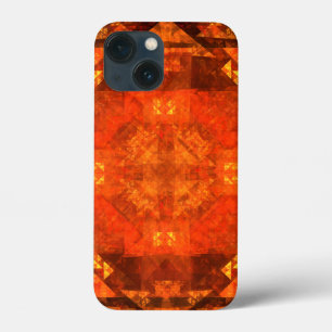 Abstracte kunst zonder grenzen iPhone 13 mini hoesje