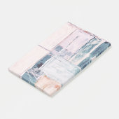 Abstracte kunstachtergrond School/Kantoor Post-it® Notes (Schuin)