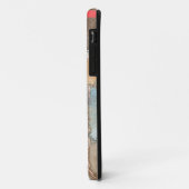 abstracte kunstcollage, gemengde media en waterver Case-Mate iPhone case (Achterkant/links)