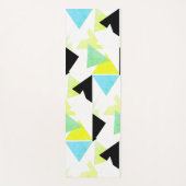 Abstracte kunstdriehoek Pyramid Pattern Yoga Mat (Voorkant)