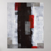 abstracte kunstdrukken voor 'Power Trip' Poster (Voorkant)