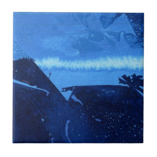 Abstracte kunstkeramische tapijten tegeltje