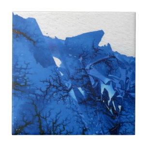 Abstracte kunstkeramische tapijten tegeltje