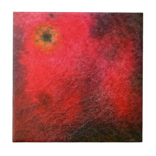 Abstracte kunstkeramische tapijten tegeltje