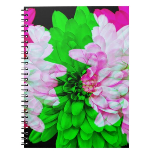Abstracte kunstklep — Notitieboek voor het tijdsch (Voorkant)