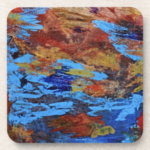 Abstracte kunstkurk-Onderzetters Bier Onderzetter