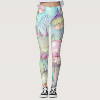 Abstracte kunstleggers leggings