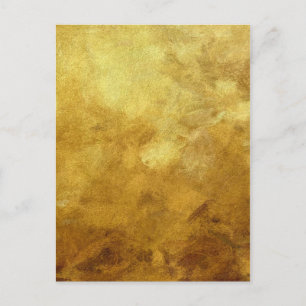 abstracte kunstondergrond in gouden kleur briefkaart