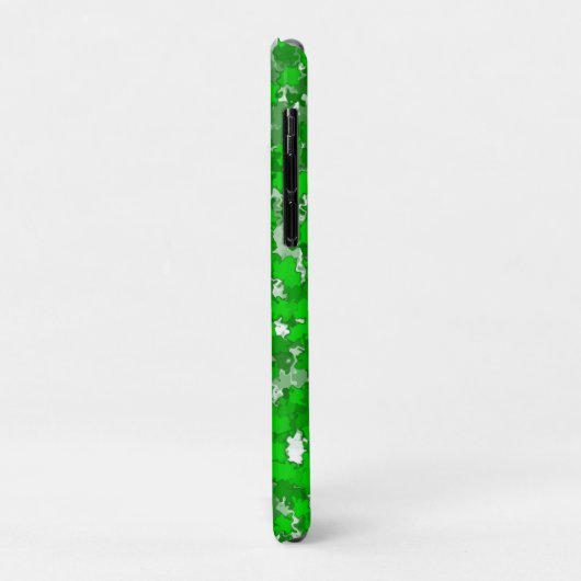 Abstracte kunstontwerp Groene vulling Case-Mate iPhone Case (Achterkant/links)
