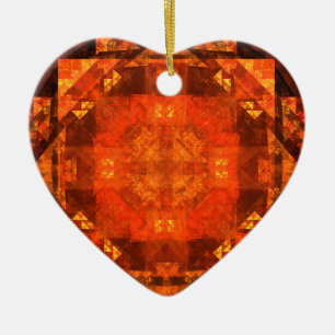 Abstracte kunstornament zonder grenzen keramisch ornament