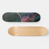 Abstracte kunstruimte skateboard (Horizontaal)