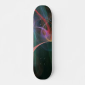 Abstracte kunstruimte skateboard (Voorkant)