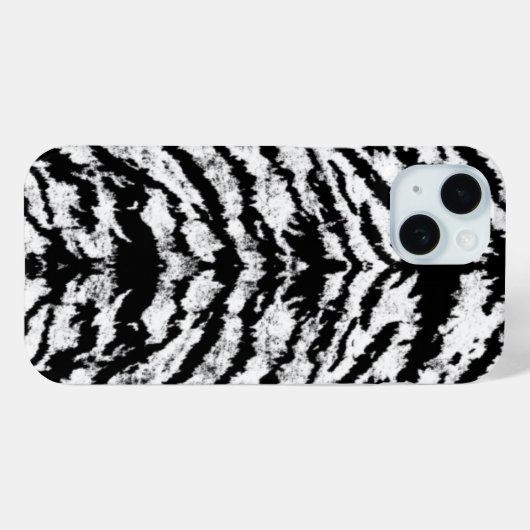 Abstracte kunstschelp Case-Mate iPhone case (Achterkant (horizontaal))
