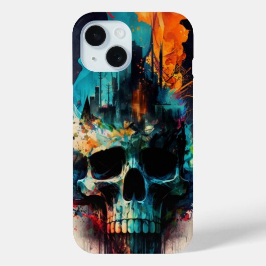 Abstracte kunstschelp Case-Mate iPhone case (Achterkant)