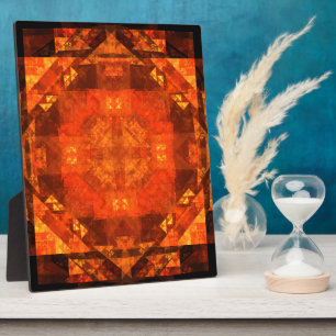 Abstracte kunstschild voor zinking fotoplaat