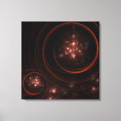 Abstracte kunstschilderafdrukken van Starlight Canvas Afdruk (Voorkant)