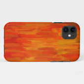 Abstracte kunstschilderende retrokleuren 17 Case-Mate iPhone case (Achterkant (horizontaal))