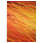 Abstracte Kunstschilderij 3 Klembord (Achterkant)