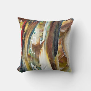 Abstracte kunstschilderij Kook Art Kussen