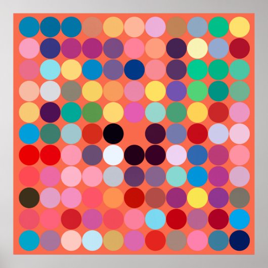 Abstracte kunsttextuur. Kleurrijke textuur. Modern Poster (Voorkant)