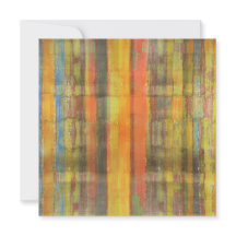 Abstracte kunstuitnodigingskaart