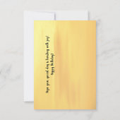 Abstracte kunstvlekken kaart (Achterkant)