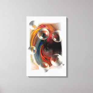 abstracte kunstwerken serdar hizli canvas afdruk