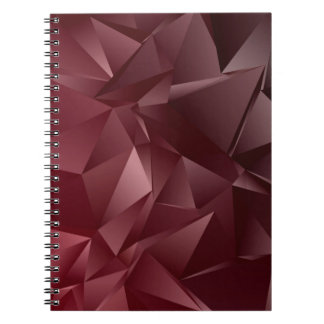 Abstracte laag-Poly achtergrond. driehoekige textu Notitieboek