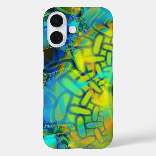 Abstracte lagen Case-Mate iPhone case (Achterkant)