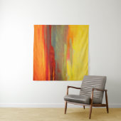 abstracte landschapsolie schilderij op canvasverf, wandkleed (In Situ (horizontaal))