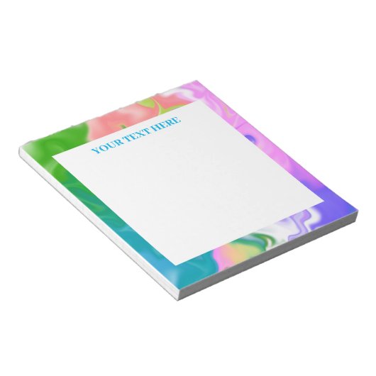 Abstracte laptop notitieblok (Schuin)