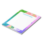 Abstracte laptop notitieblok (Gedraaid)