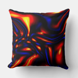 Abstracte Lava Decorative Pillow Kussen