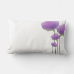 Abstracte lavendel Flowers Pillow Kussen