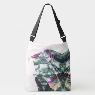 Abstracte leboog crossbody tas