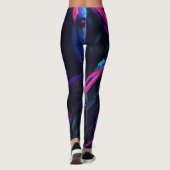 Abstracte Leggings (Achterkant)