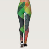 Abstracte Leggings (Achterkant)