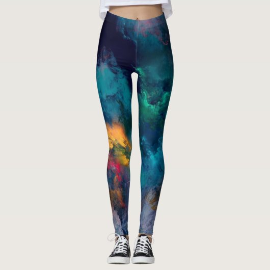 Abstracte Leggings (Voorkant)