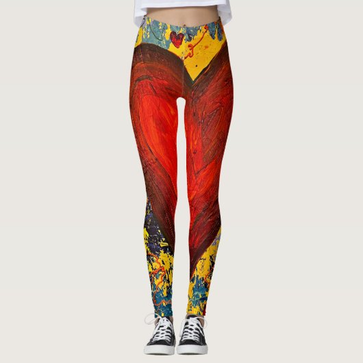 Abstracte Leggings (Voorkant)
