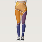 abstracte leggings najaar (Voorkant)