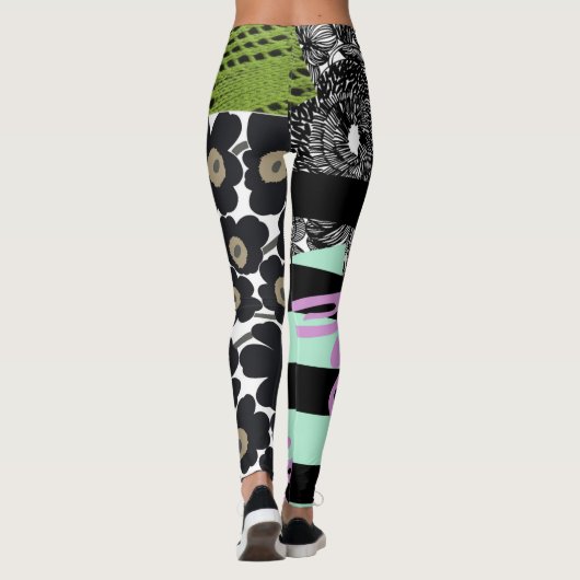 ABSTRACTE Leggings PEACE (Achterkant)