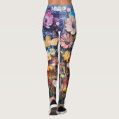 Abstracte Leggings van Floral (Achterkant)