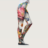 Abstracte Leggings van Floral (Rechts)