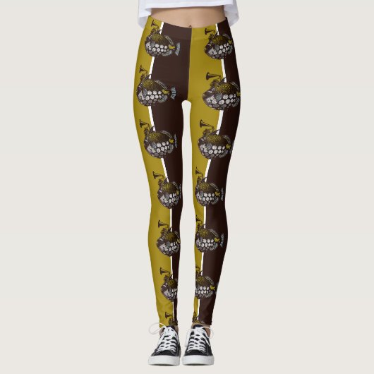 Abstracte Leggings voor langoesten (Voorkant)