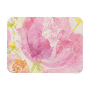 Abstracte lente-Florals Magneet